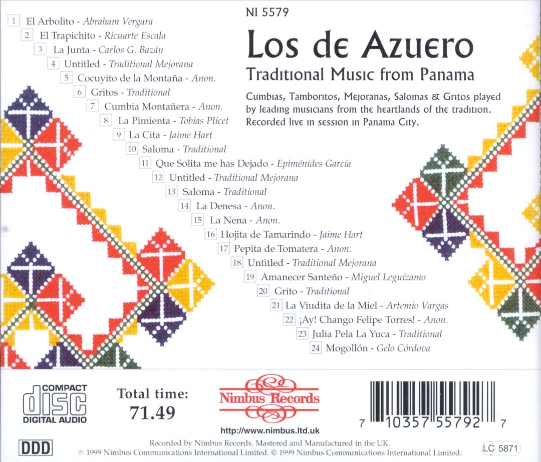 Traditional Music from Panama cover art
