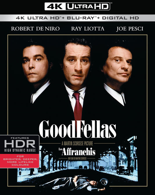 GoodFellas [Includes Digital Copy] [4K Ultra HD Blu-ray/Blu-ray] cover art