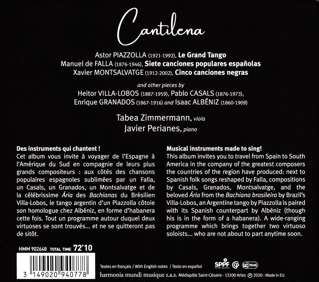 Cantilena cover art