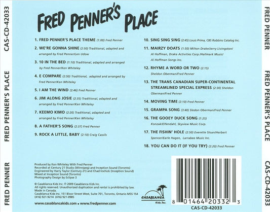 Fred Penner's Place cover art