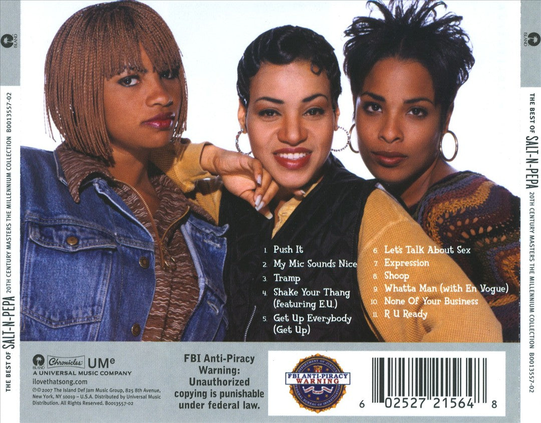 Best of Salt-N-Pepa 20th Century Masters: The Millennium Collection cover art