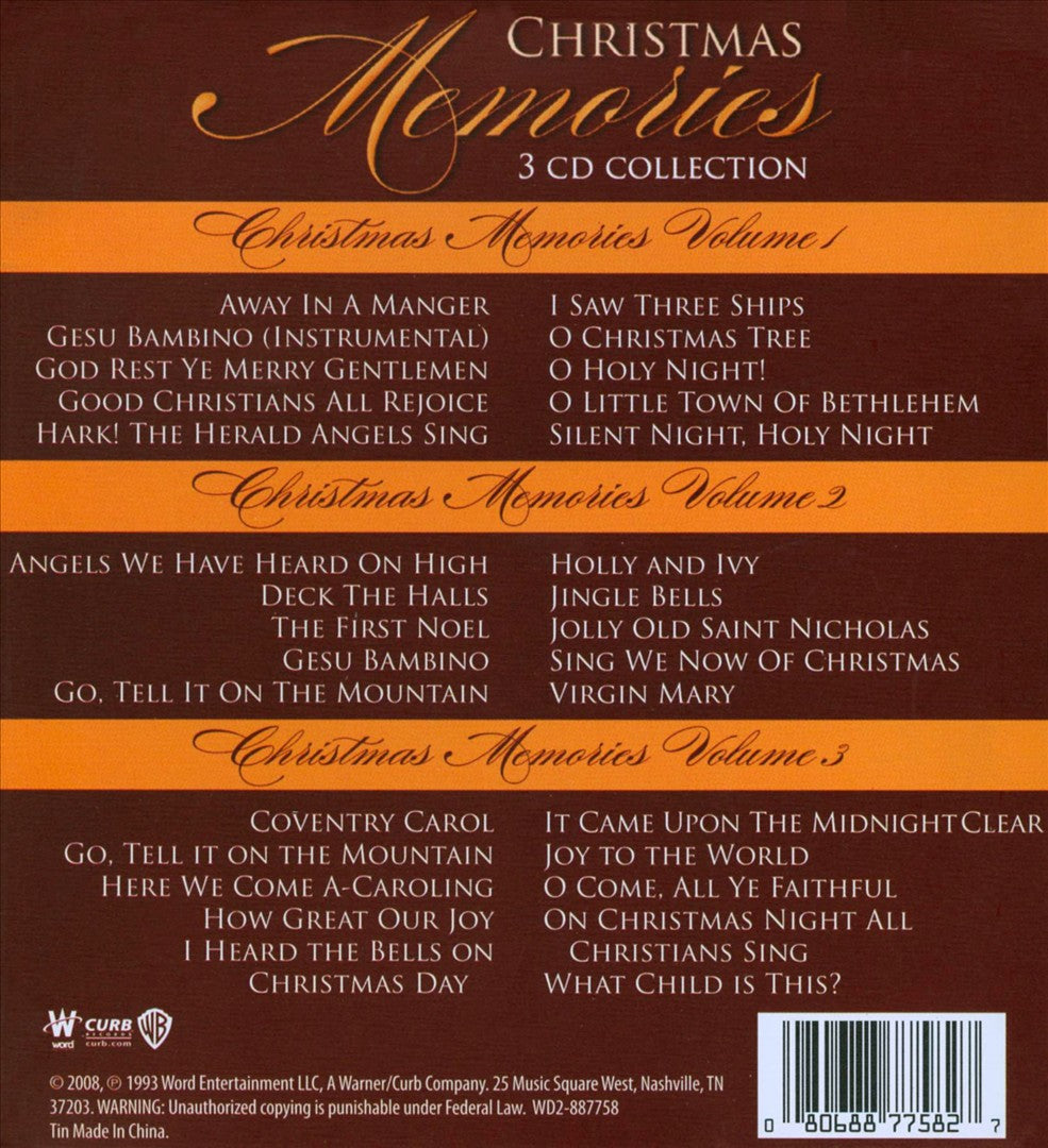 Christmas Memories Gift Tin cover art