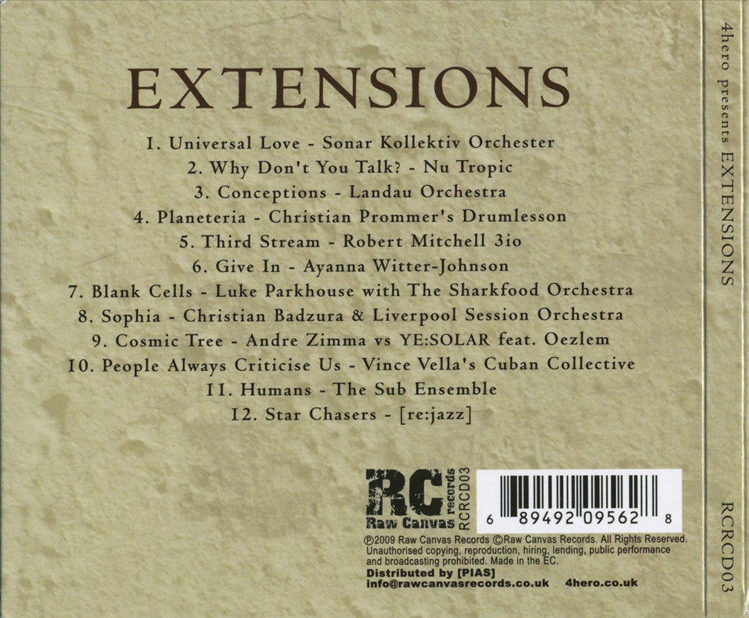 Extensions cover art
