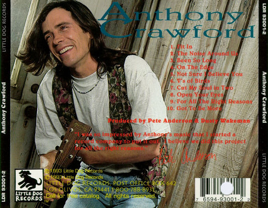 Anthony Crawford cover art