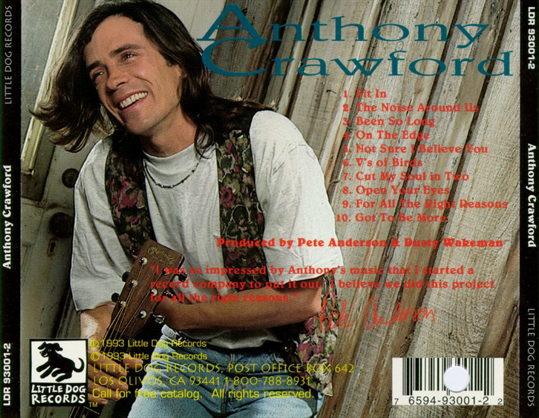 Anthony Crawford cover art