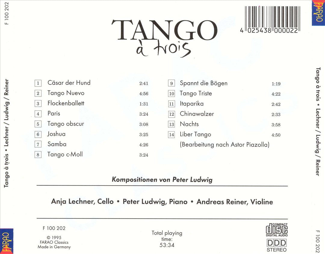 Tango à Trois cover art