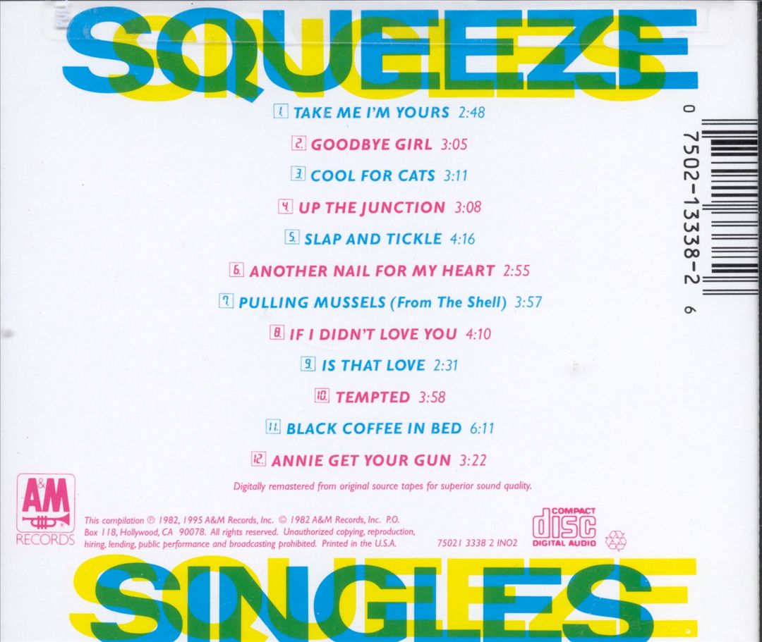 Singles 45's and Under cover art
