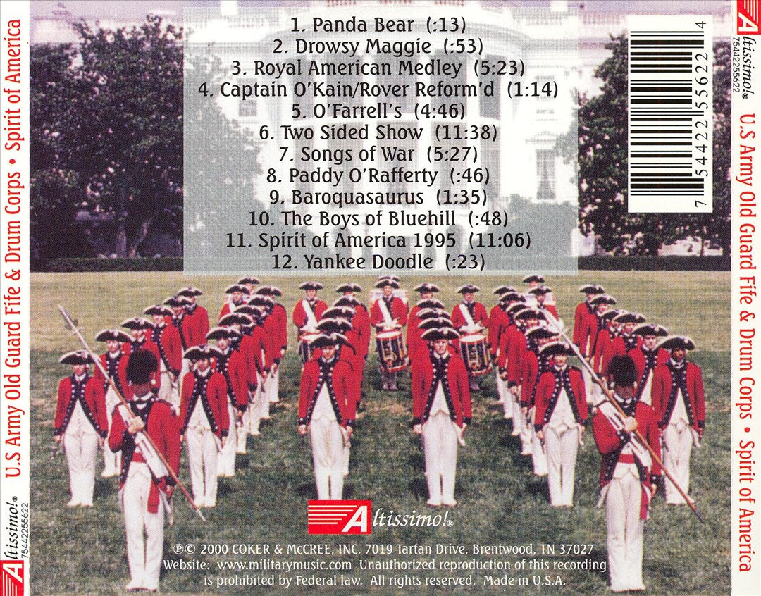 Spirit of America cover art