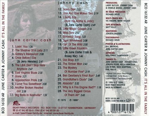 It's All In The Family cover art