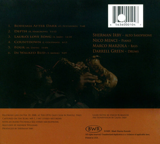 Live at the Otto Club cover art