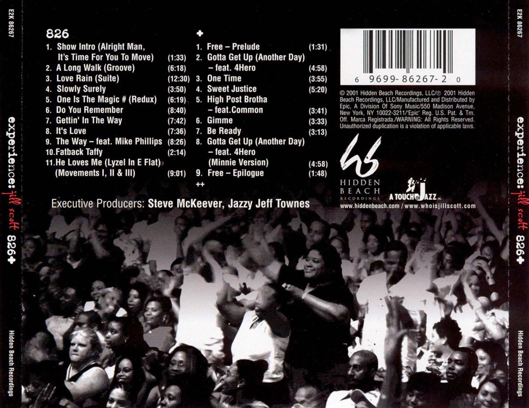 Experience: Jill Scott 826+ [Clean] cover art