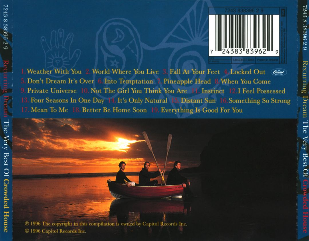 Recurring Dream: The Very Best of Crowded House cover art