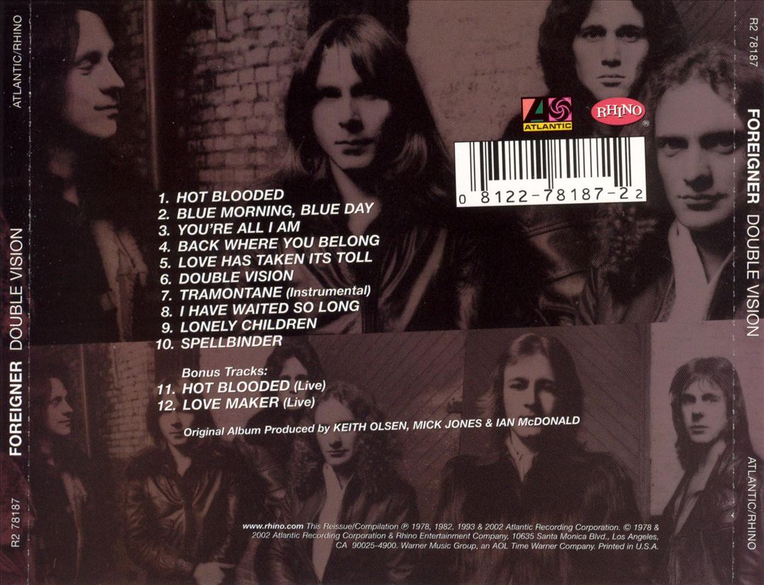 Double Vision [Bonus Tracks] cover art