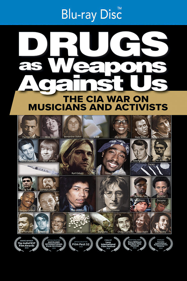 Drugs as Weapons Against Us: The CIA War on Musicians & Activists [Blu-ray] cover art