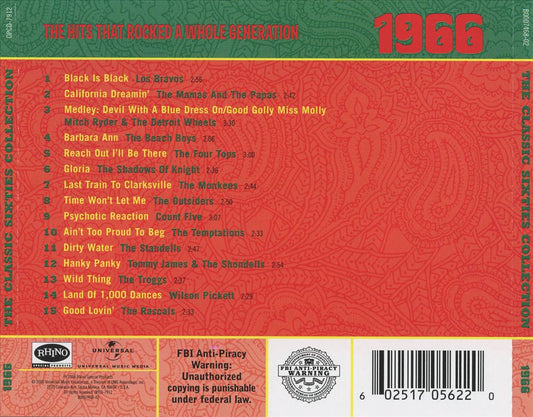 Classic Sixties Collection: 1966 cover art