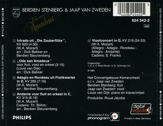 Ode aan Amadeus cover art