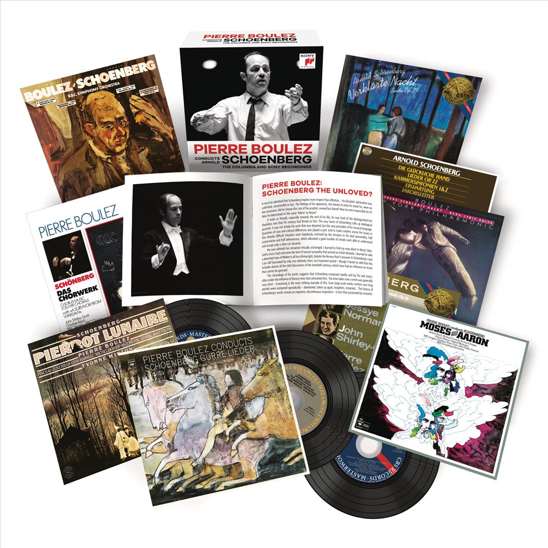 Pierre Boulez conducts Arnold Schoenberg [13 discs] cover art