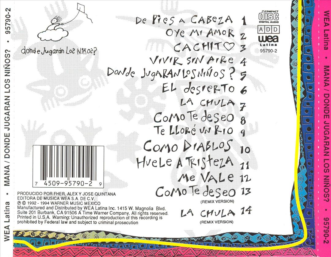 Donde Jugaran Los Ninos cover art