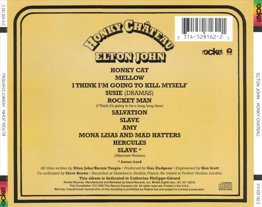 Honky Chateau [Bonus Track] cover art