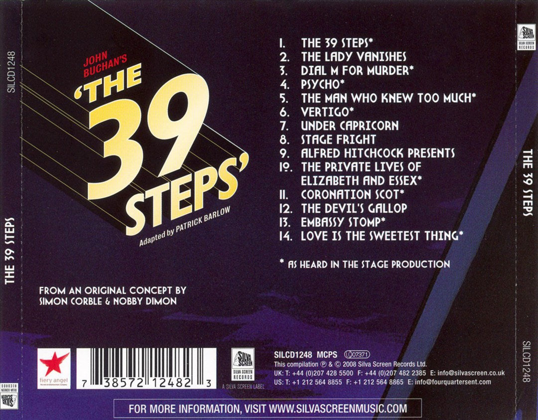 39 Steps [Music from and Inspired by the Hit West End Show] cover art