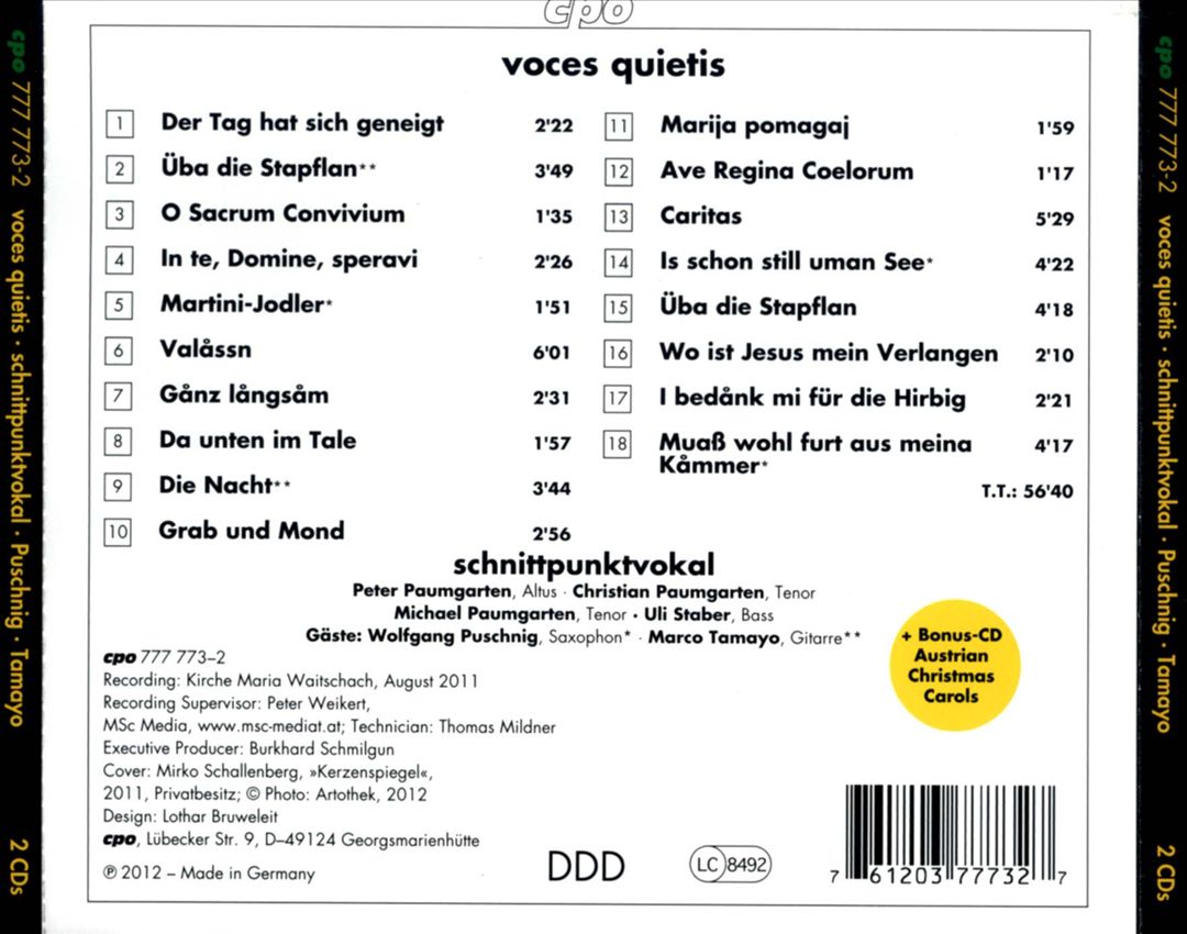 Voces Quietis cover art