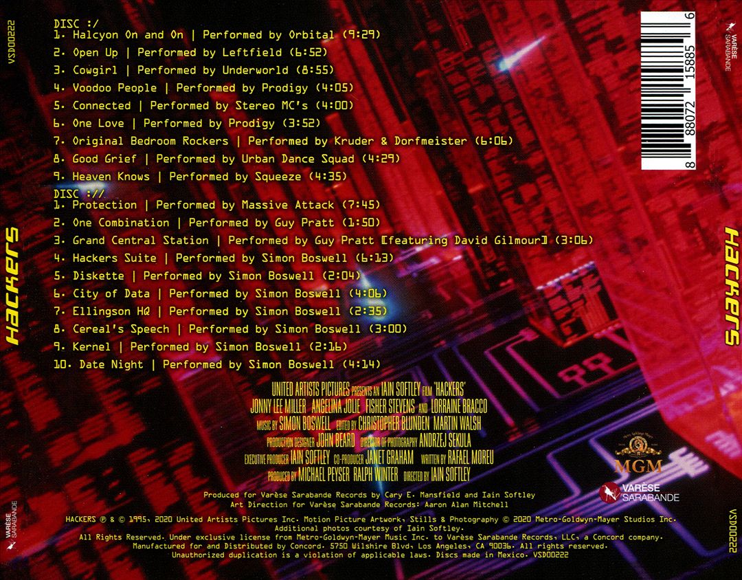 Hackers cover art