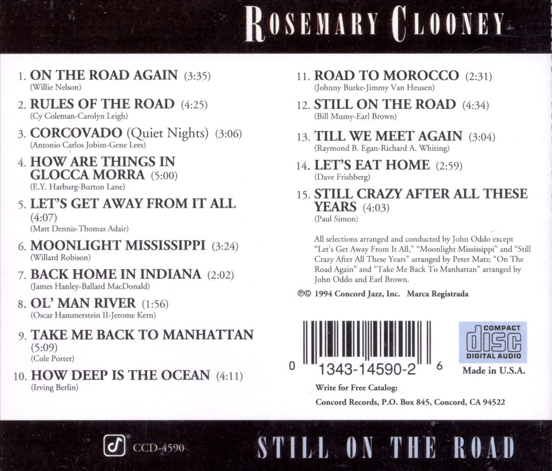 Still on the Road cover art