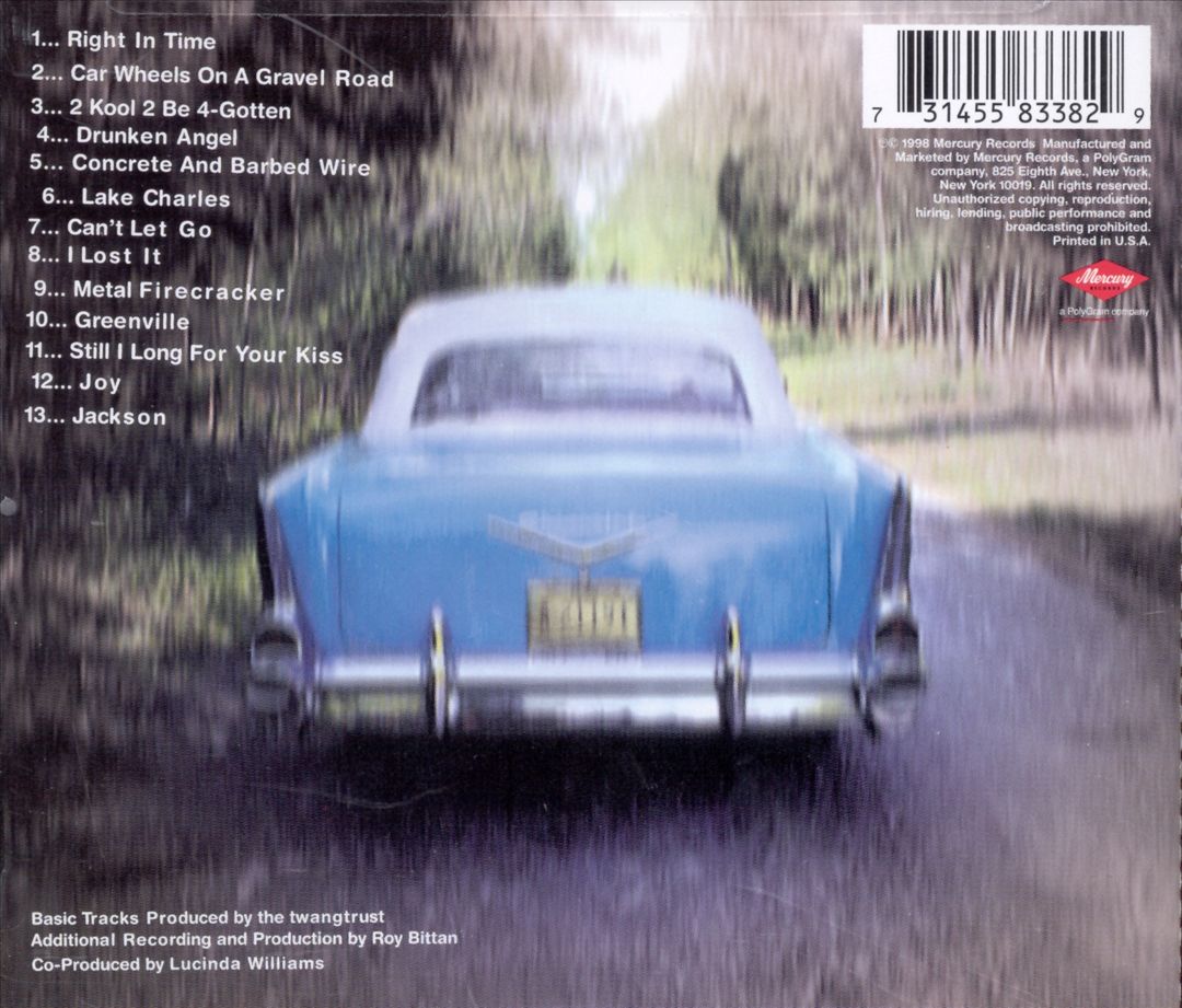 Car Wheels on a Gravel Road cover art