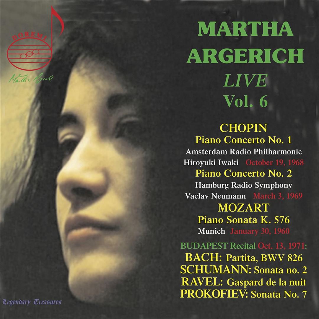 Martha Argerich Live, Vol. 6 cover art