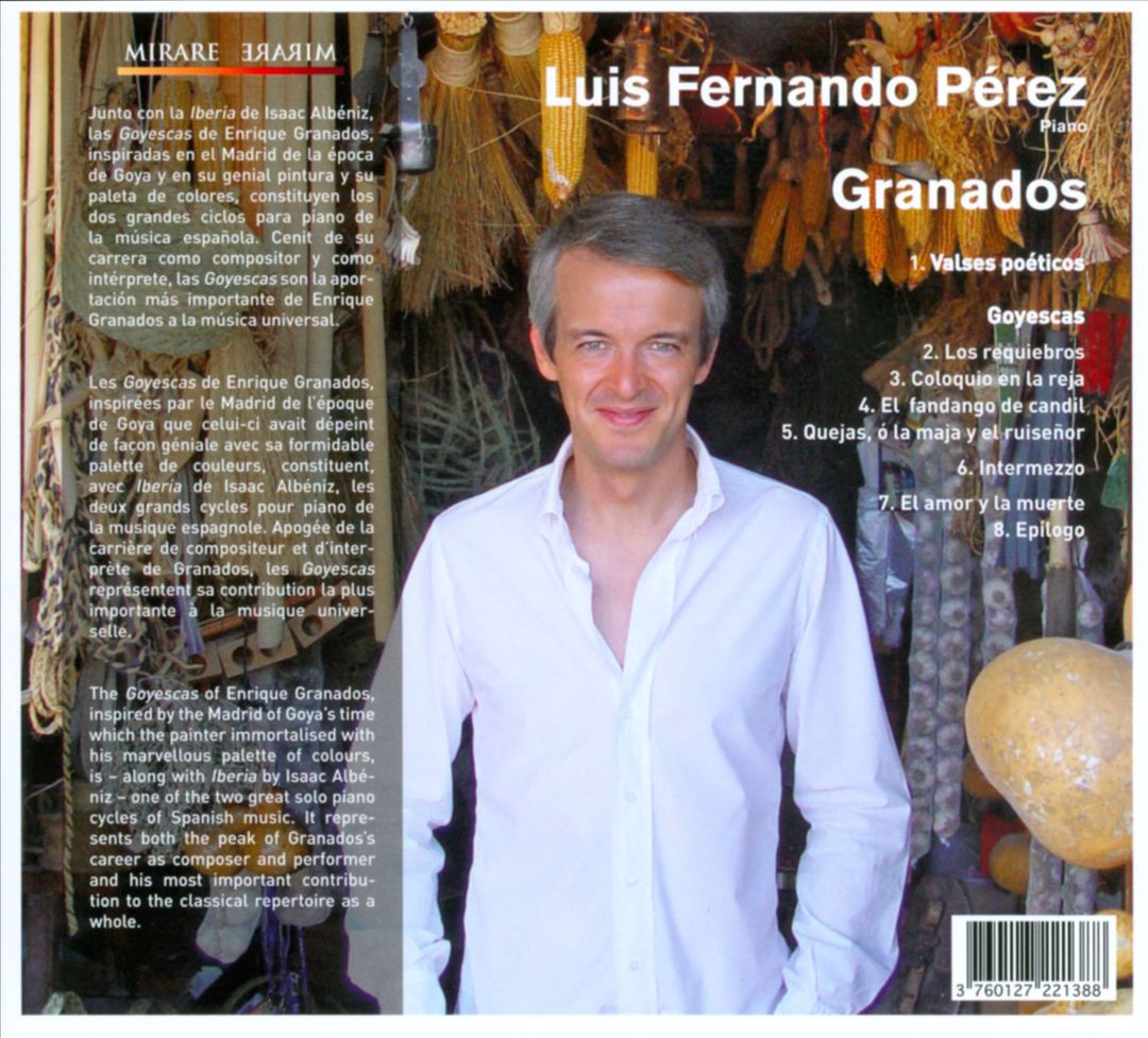 Granados: Goyescas; Valses Poéticos cover art