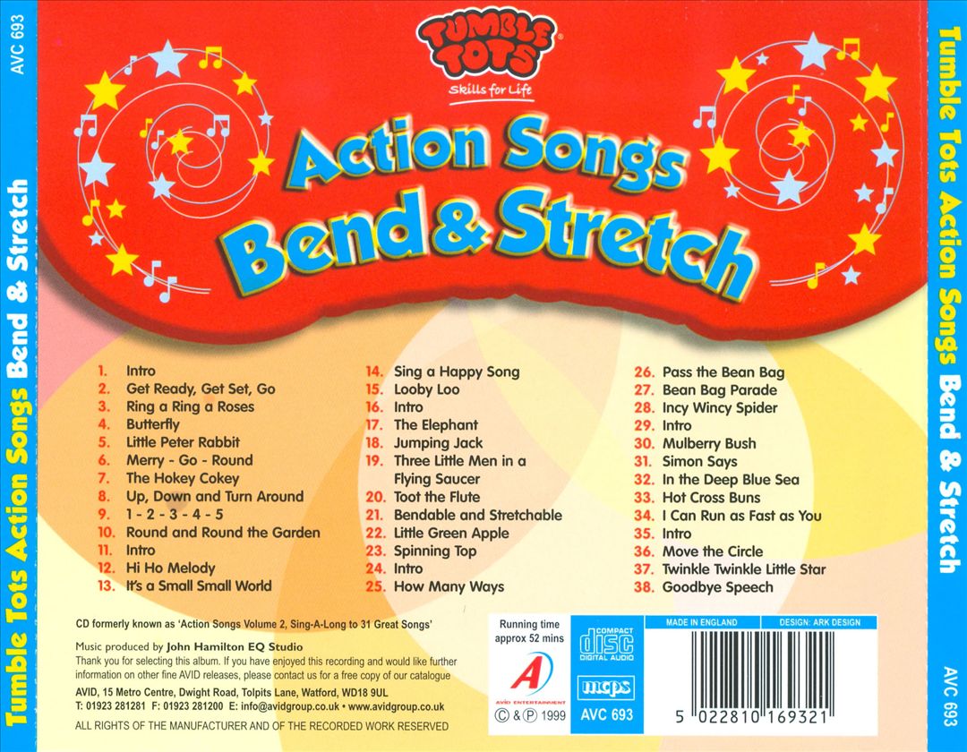 Tumble Tots: Action Songs, Vol. 2 cover art