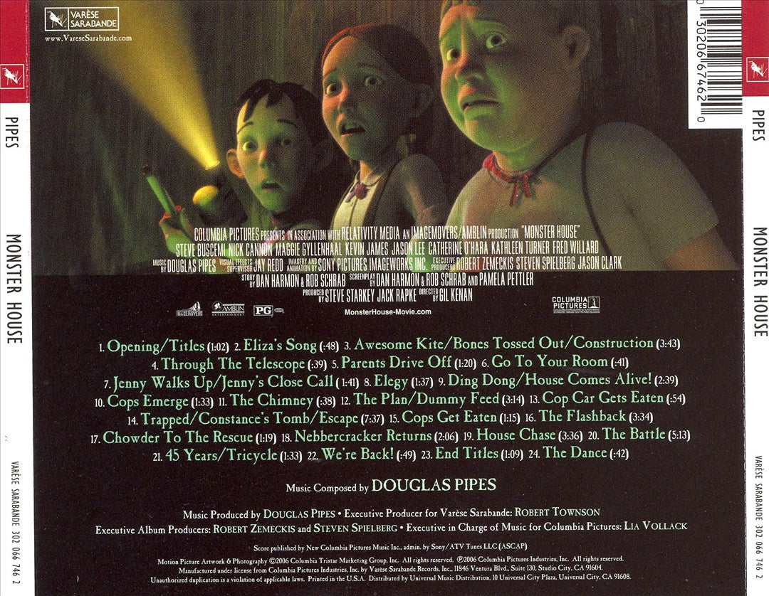 Monster House [Original Motion Picture Soundtrack] cover art