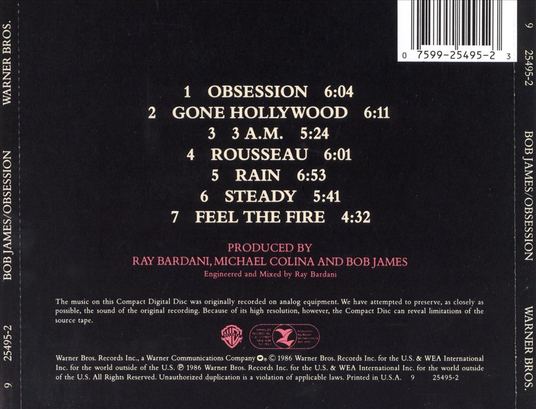 Obsession cover art
