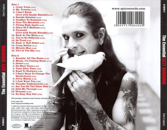 Essential Ozzy Osbourne cover art