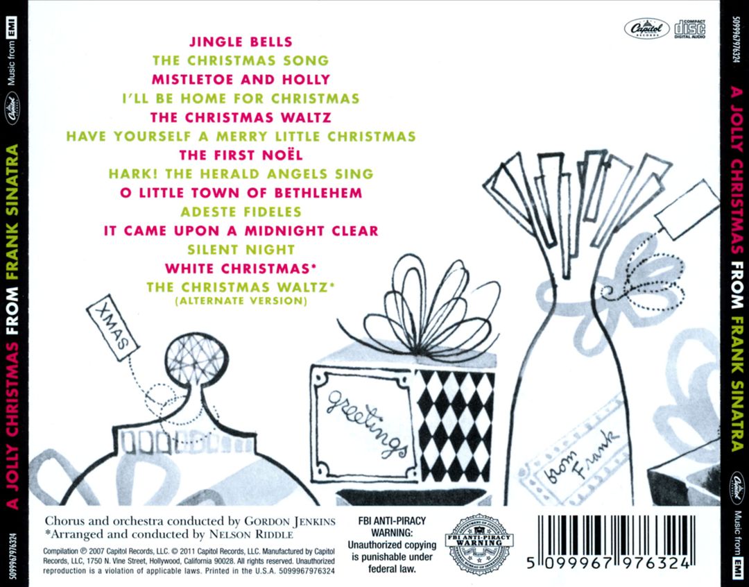 Jolly Christmas from Frank Sinatra cover art