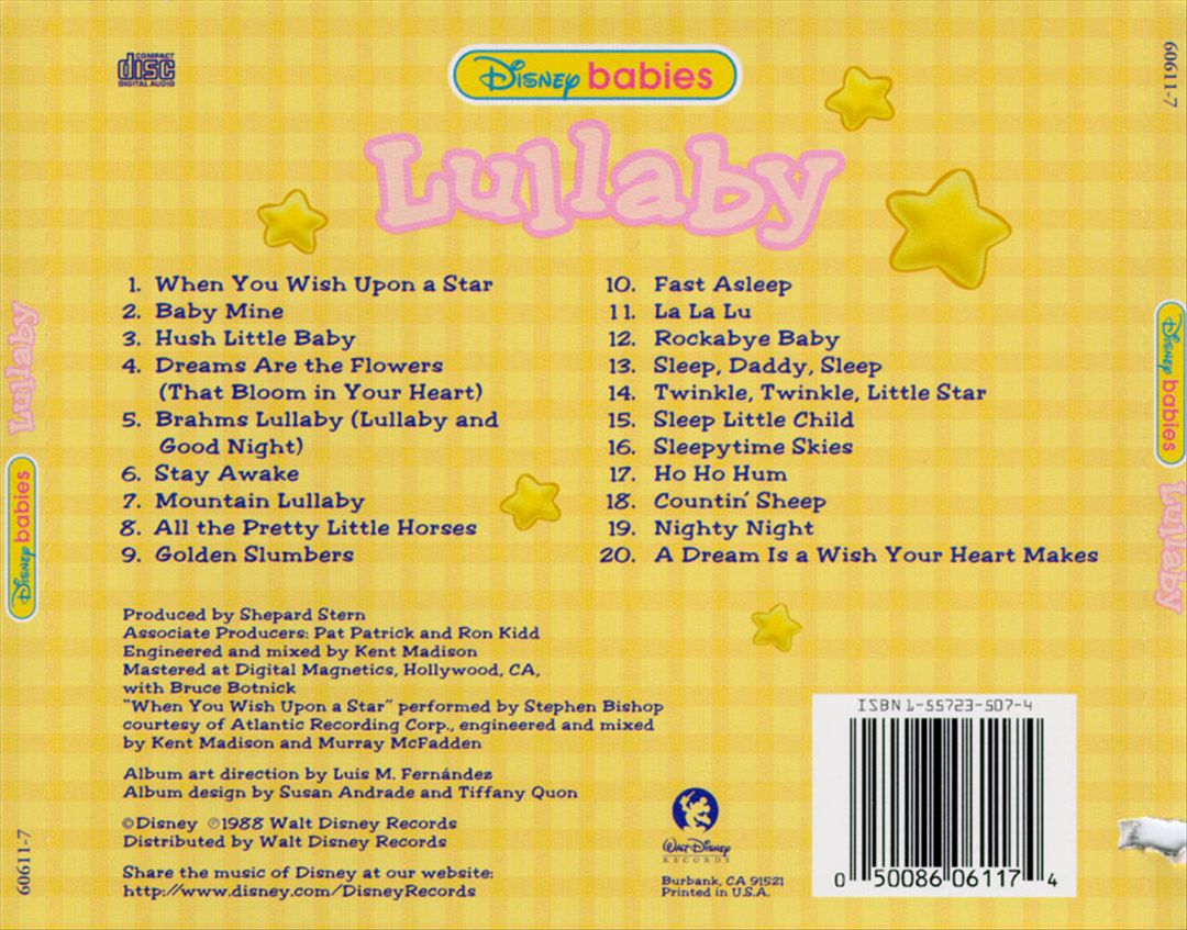 Disney Babies: Lullaby cover art