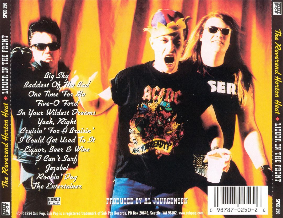 Liquor in the Front cover art