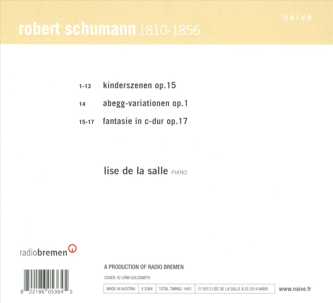 Schumann cover art