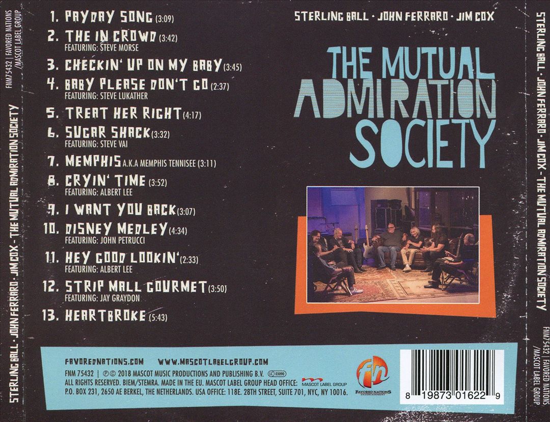 Mutual Admiration Society cover art