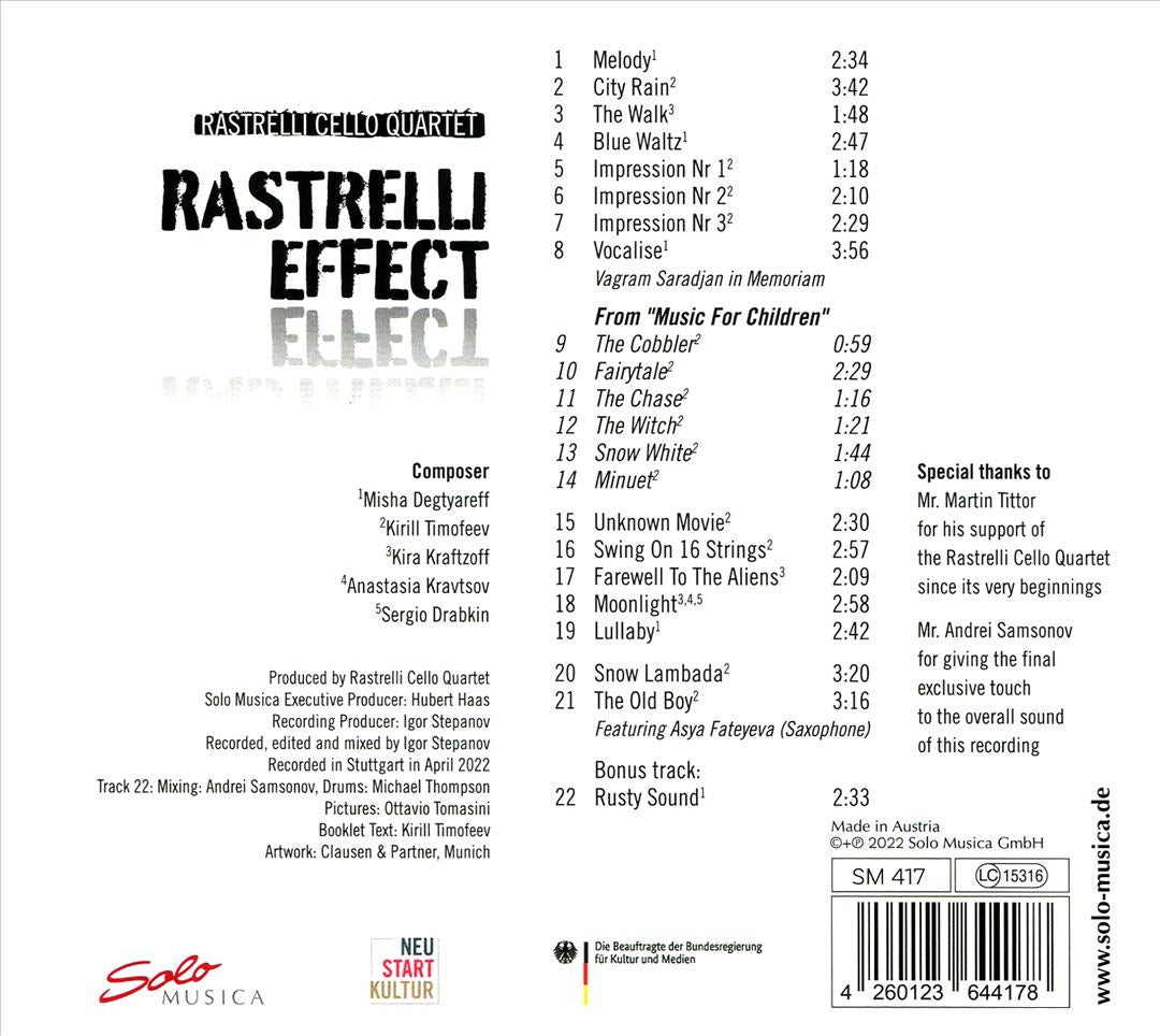 Rastrelli Effect cover art