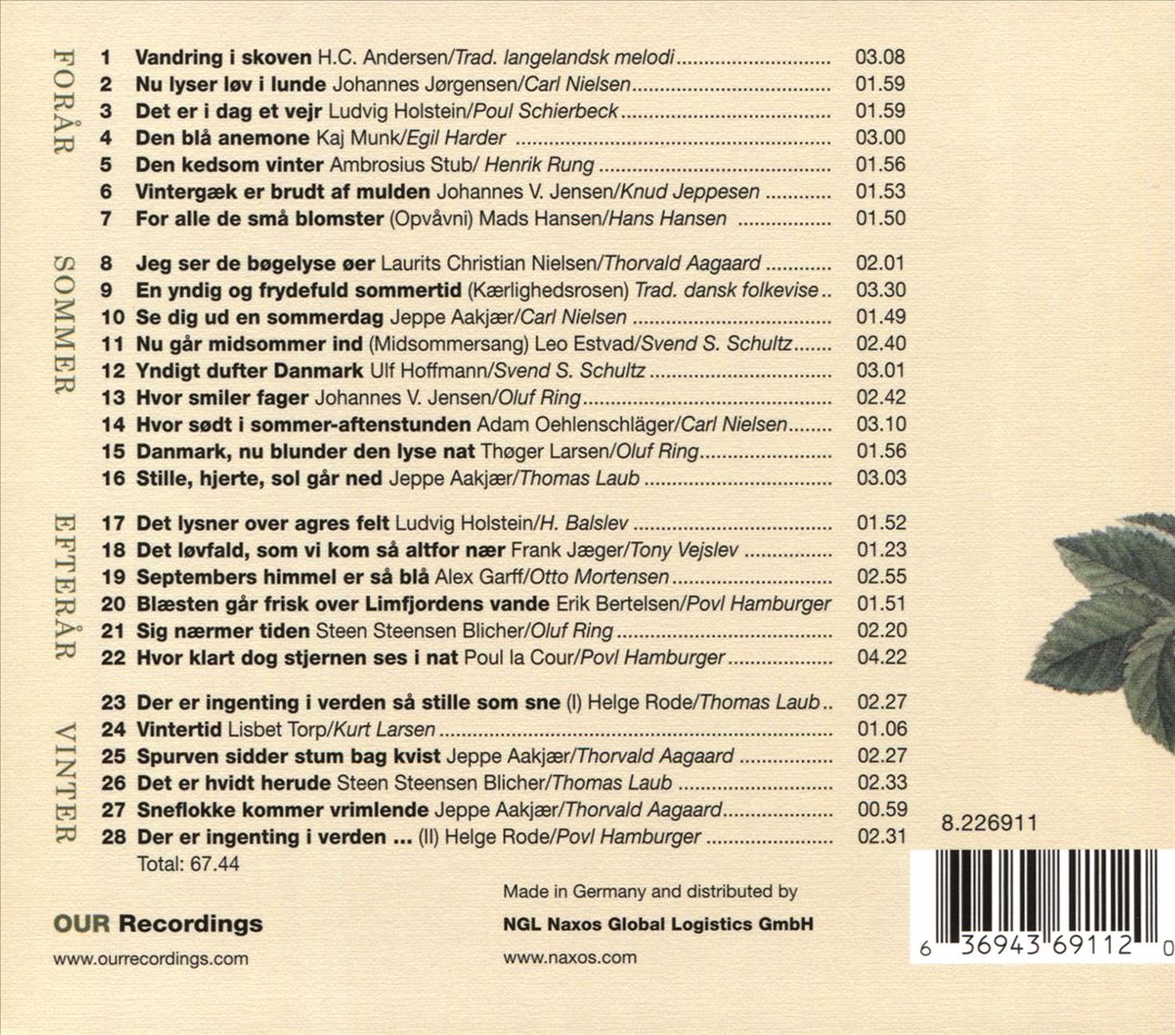 Arstiderne: 28 Danske Sange cover art