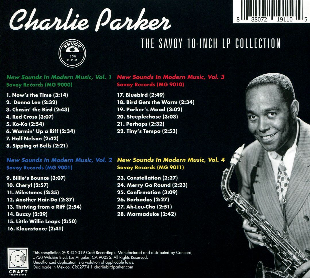Savoy Ten-Inch LP Collection  cover art