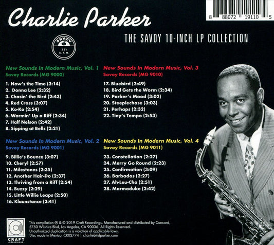 Savoy Ten-Inch LP Collection  cover art