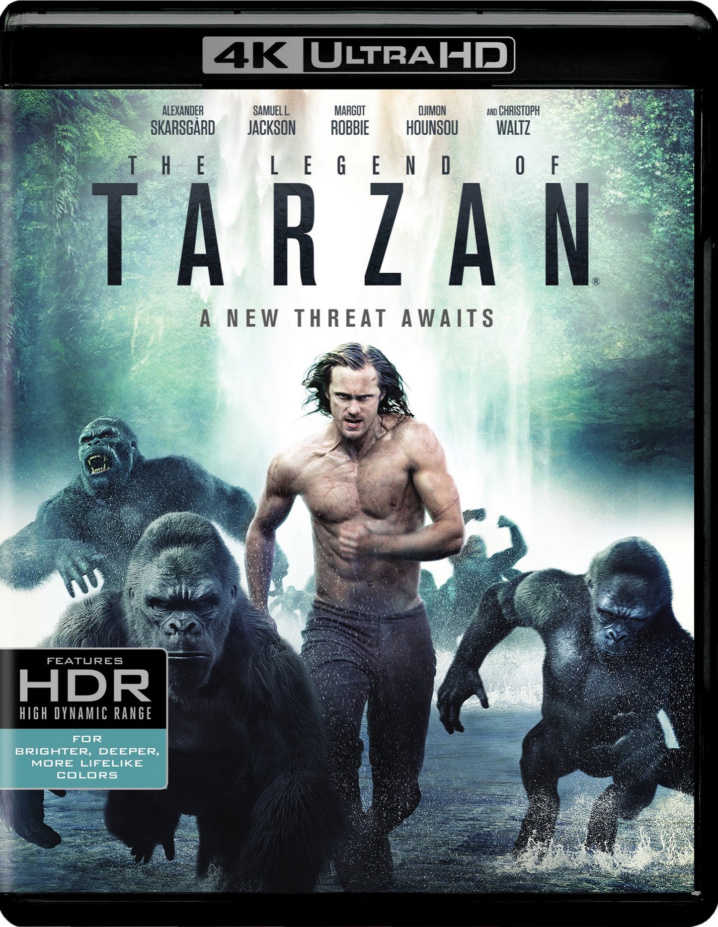 Legend of Tarzan [4K Ultra HD Blu-ray/Blu-ray] cover art