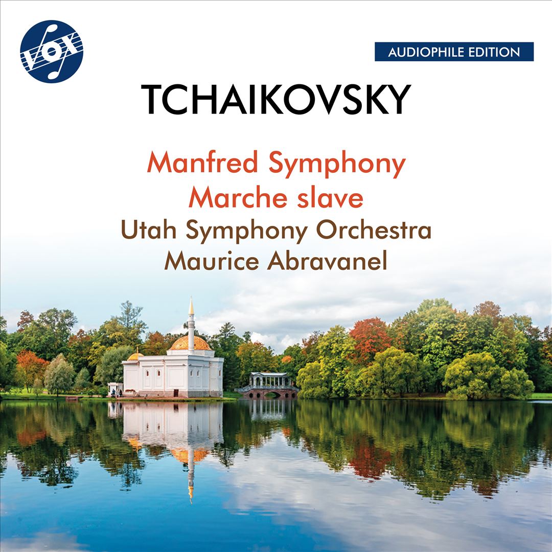 Tchaikovsky: Manfred Symphony; Marche slave cover art