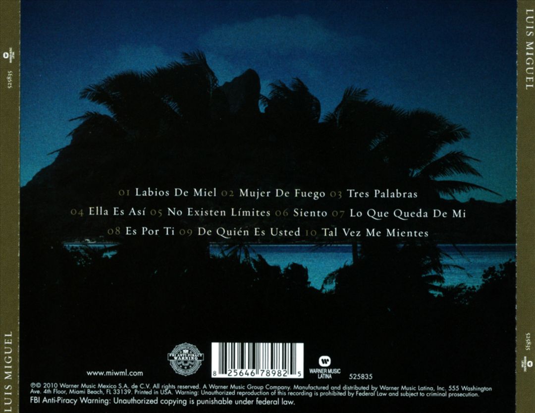 Luis Miguel cover art