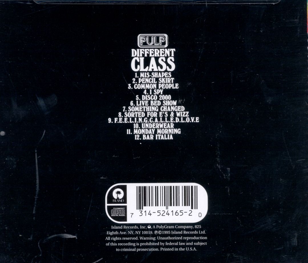 Different Class cover art