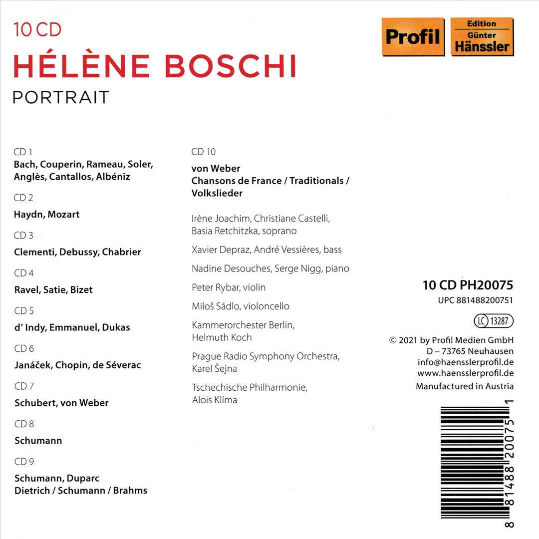 Hélène Boschi: Portrait cover art