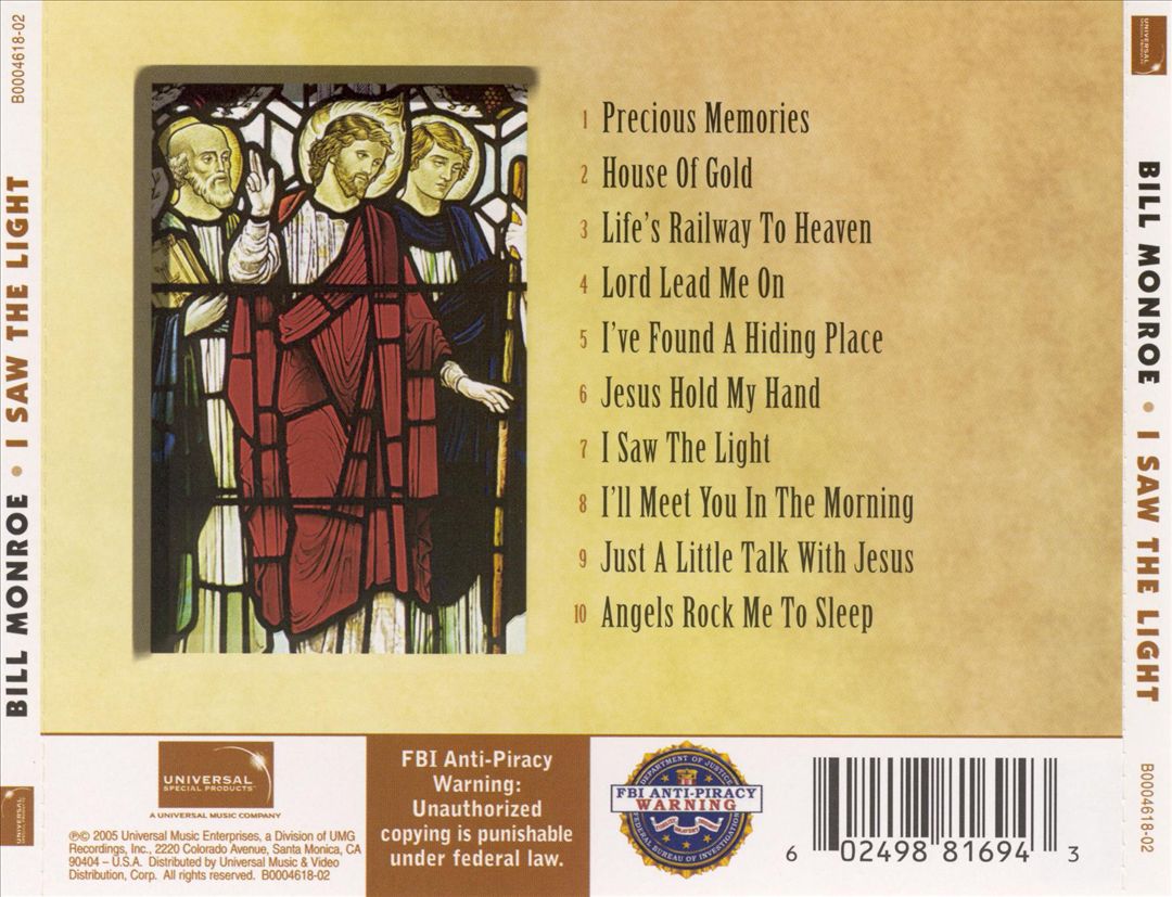 I Saw the Light [Bonus Tracks] cover art