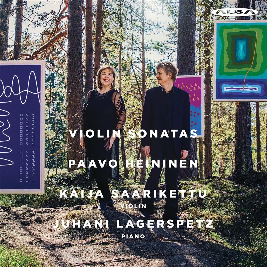 Paavo Heininen: Violin Sonatas cover art
